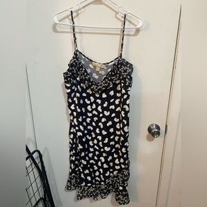 MICHAEL Michael Kors Black and White Mini Dress